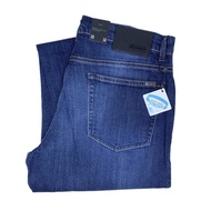 Men's Boss Jeans Stretchy Original ZG Boss Stretch DARK DENIM WIPE - Regular Fit Standard Straight
