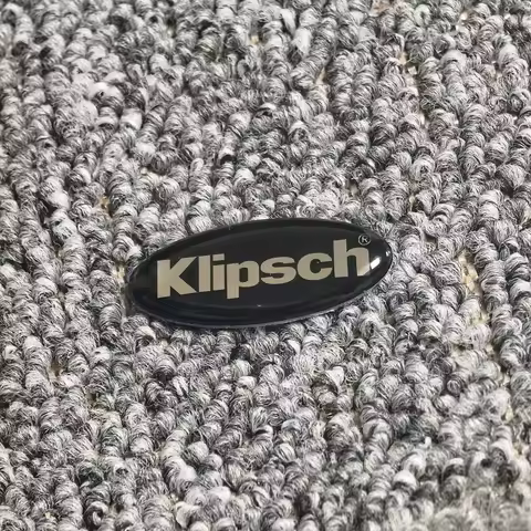 Emblem Badge Sticker for Klipsch Speakers and Other DIY Audio Devices