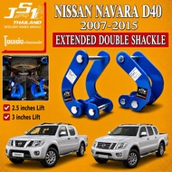 Nissan Frontier/Navara D40 2007-2015 JS1 Extended Comfort Shackle 2.5" Quick Lift Made