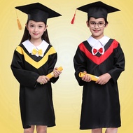 Graduation Jacket Party Girls Bachelor Gown Cosplay Costumes Fancy Graduate Kids Academic Uniform Ca