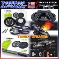 TB TANBX GERMAN TB-1042 4" / TB-1342 5” / TB-1642 6" / TB-6942 6"X9" 3-WAY Car Speaker System Bass C