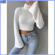 LKJYBG Oversized Sweater Crewneck Long Sleeve Sweater Top