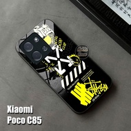 Case poco C85 - Softcase Glass Kaca poco C85 - Casing hp poco C85 - Silicone poco C85 - Casing Xiaom