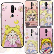 HD Glass Case for OPPO Reno A9 F11 2F A5 F17 A9X 2Z 2020 Pro Z-21 Anime Sailor Moon