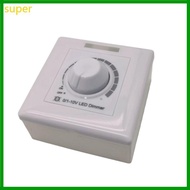 super 0-10V Light Dimmer Switch Incandescent Lamps Adjustable Brightness Controller LED Lamp Rotary 