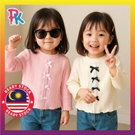 [1-6±yrs] OOTD Baju Budak Perempuan Baju Kanak 2025 Girl Kids Shirt Blouse Top Soft Cotton Long Slee