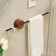 Black Walnut Bathroom Storage Washstand Towel Rack Toilet HX Storage Hanger Bath Towel Bar Perforati