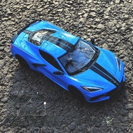 Bburago 1:24 Corvette C8 R Track Edition Alloy Car Model Boys Toy Car Collectible Static Model Dieca
