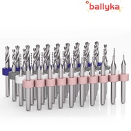 BALLYKA PCB Drill Bits Wood CNC Drill Carbide Engraving Bit PCB Twist Drill Corn Engraving Drill