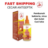 POVIDONE IODINE CAP KAKI TIGA ANTISEPTIK / LUKA 30ML