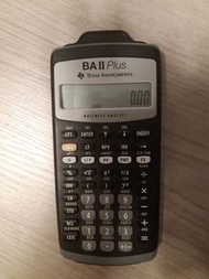 Texas Instruments BA II Plus 財務計算機