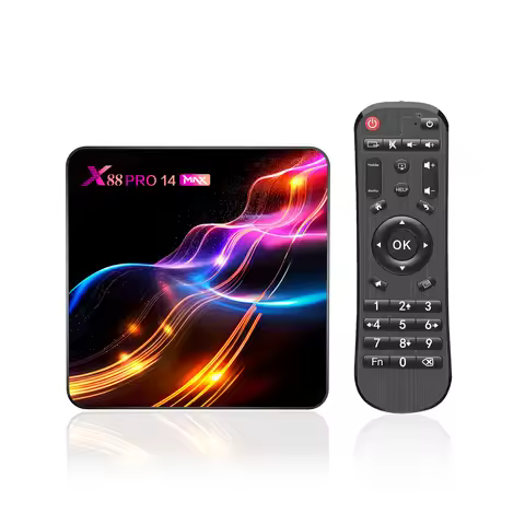 X88 Pro 14 Max Android 14.0 Smart TV Box 2.4G/5G WIFI6 4GB 32GB 64G 8K HD Media Player BT5.0 RK3528
