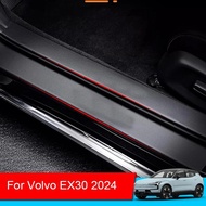 Car Door Sill Sticker For VOLVO EX30 2024 Anti Scratch Auto Inner Exterior Threshold Guard Trunk Pro