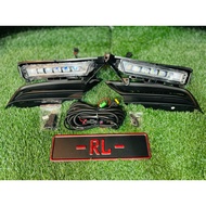 Honda hrv 2022 2023 2024 Front bumper LED foglamp foglight fog spot lamp light DRL spotlight day cov