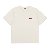 เสื้อยืดคอกลมแขนสั้นทรงหลวมสำหรับผู้ชาย Kith Flocking Letter Logo Box Simple Fashion Loose T-Shirt ท