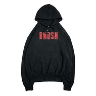 Benidson Pullover Hoodie Red Glitch