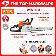 *THETOPHARDWARE* STIHL MS170 CHAIN SAW WITH 16" GUIDE BAR
