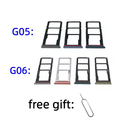 G05 G06 SIM Card Adapter Tray chip slot drawer Holder For Motolola Moto G05 G06 XT2523-3 XT2523-9 tr