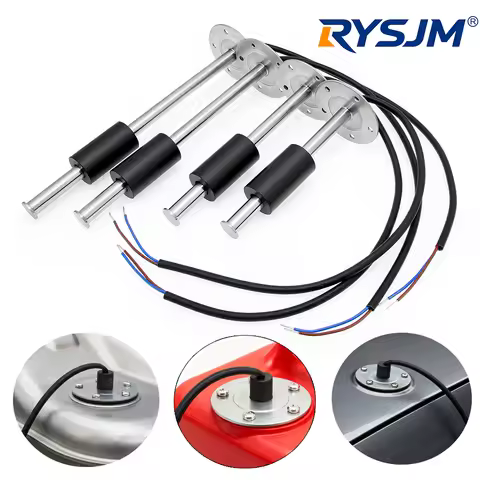150mm 200mm 400mm 600mm Fuel Level Sensor Stainless Steel 0-190 ohm Oil Tank Level Indicator Univers