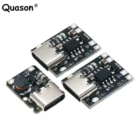 Type-C USB TP4057 1A Lithium Battery Charging Protection Board Module Polymer Battery Over TP4056 Wi