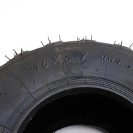 7 inch Vacuum Tyre 16x8.00-7 Tubeless Tire 16*8.00-7 for Folding Bike Scooters Mini Go Kart ATV Quad