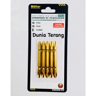 MATA MOLLAR PH2PH2 x 65mm CrV ++ Air Screwdriver Bit PH2 65 mm Screwdriver Drill Bit