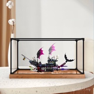 Building Block Ship Model Anti-dust Cover Display Suitable for COLEFJ Shark 71469 Transparent Nightm