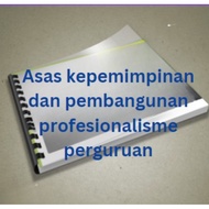 Asas Kepemimpinan dan Pembangunan Profesionalisme Perguruan- Blooket RMK