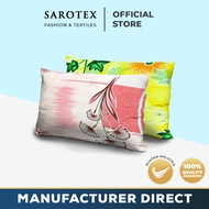 Pillow Case Sarung Bantal 18"x26" x2pcs Assorted Beraneka Design&Colour [Manufacture Defects]