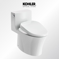 KOHLER (Pre-order 7-14 days) Veil 1-PC Toilet with C3-150 Bidet Seat  สุขภัณฑ์แบบชิ้นเดียว ใช้น้ำ 3/4.5L รุ่นเวล พร้อมฝารองนั่งอเนกประสงค์ รุ่น C3-150 แบบซ่อนสาย K-27450X-150-0