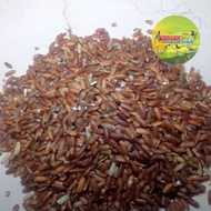 pakan/makanan beras merah burung merpati tekukur puter berat 500 gram abdilah berkah