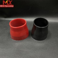 Air Intake Connector 1pc Air-Filter Pipe Tube Hose 3-2.5inch 63mm-76mm Black Rubber