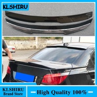Glossy Black /Carbon Fiber Look Car Rear Trunk Spoiler Lip PSM Style Rear Wing Spoiler For BMW E60 M