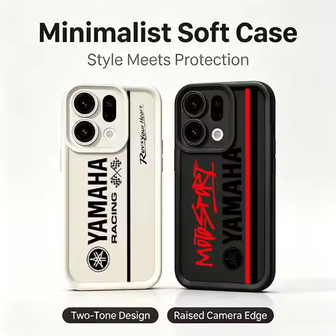 Motorcycle Y-YamAha-S Shockproof Phone Case For OPPO A5 A6 A5X A6X A16 A17 A54 A57 A60 A73 A77 A79 A
