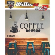 AESTHETIC COFFEE STICKER QUOTES