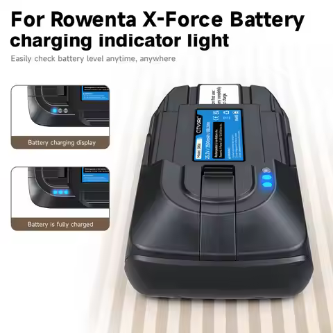 25.2V 3500mAh Li-ion Battery For Rowenta X-Force 11.60 12.60 Series For RH9811WO RH98C8WO etc Vacuum