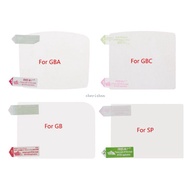 CH*【READY STOCK】 Anti Scratch Plastic for Gameboy Advance for GBA for GBA SP GBC Console Screen Prot