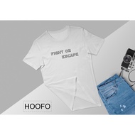 Fight Or Escape TXT Oversize Unisex T-Shirt