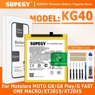 2026 Years 100% New Battery KG40 For  Motolora MOTO G8/G8 Play/G FAST/ONE MACRO/XT2015/XT2045 Batter