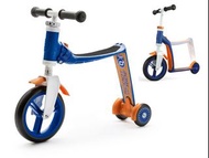 (包運)Scoot &amp; Ride - Highwaybaby+ 2合1平衡滑步車(1 yr+) 藍+橙 (3輪)