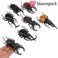 BLAZESPARK Simulation Beetle Science Toy Trick Props Insect Toy Simulation Animals Beetle Figures Jo