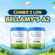 [COMBO 2 CANS BELLAMY'S A2] - Bellamy's A2 Organic protein A2 milk powder Forever extra stamp