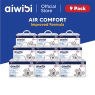 Aiwibi Baby Air Comfort Tape Diapers (9Pack)