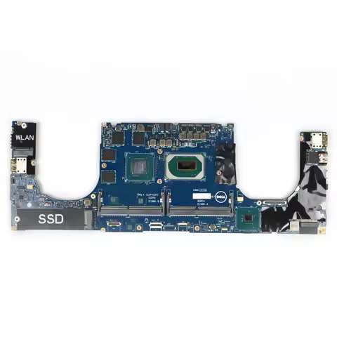 Cheap Pc Accessories LA-H331P for XPS 15 7590 / Precision 5540 Laptop Motherboard With CPU I7-9850H 