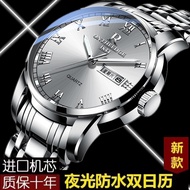 ♂☎◄ Swiss ultra-thin watch waterproof automatic mechanical watch watch male noctilucent dual calendar ten big brand men's watch