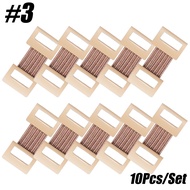 10Pcs/Set Bandage Wrap Clips Aluminum Bandage Clips Bandage Pins Bandage Clips Bandage Metal Clips R