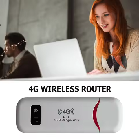 4G LTE USB Modem Wireless WiFi Router 150Mbps Modem Stick Pocket Hotspot Dongle 4G SIM Card Modem St
