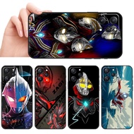 Soft black phone case for Xiaomi Redmi 12 Note 12R POCO M6 PRO SX52 Ultraman casing Anti falling mob