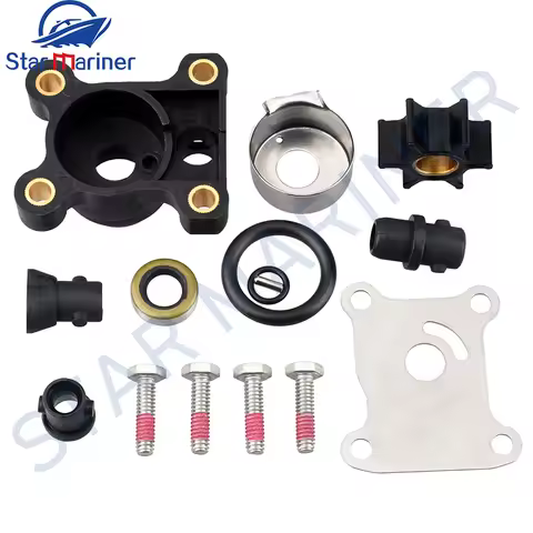 Boat Engine Water Pump Repair Kit 394711 391698 0394711 For Johnson Evinrude Outboard Motor 9.9HP 15