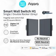 AQARA H1 Smart Wall Switch 3.0  Soft Grey